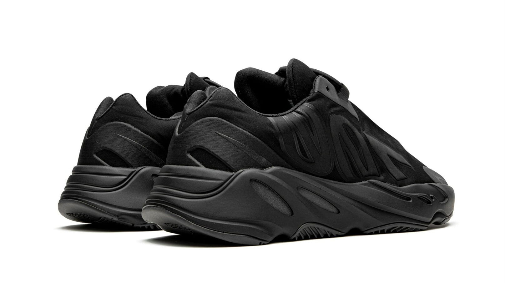 YZY Boost 700 Mnvn Dreifach schwarze Turnschuhe