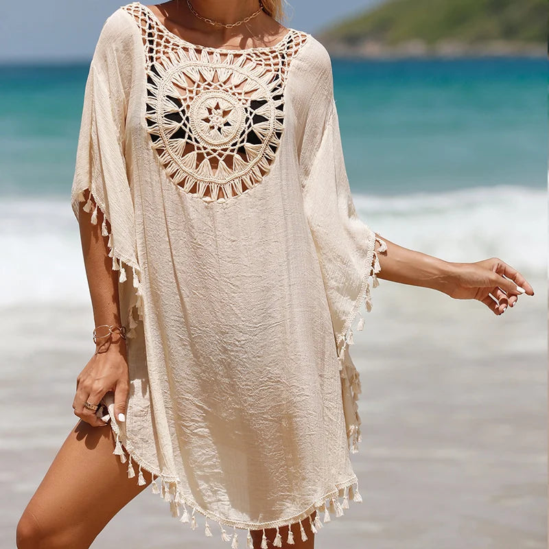 Celine Bikini Crochet Summer Cover-up Dress