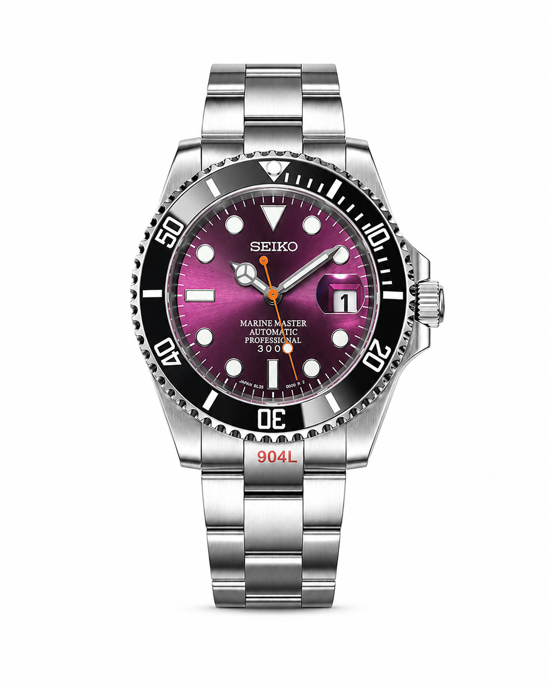 Seiko Mod Submariner| JOKER PURPLE