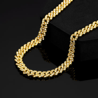 9mm Micro Cuban Chain and Bracelet Bundle