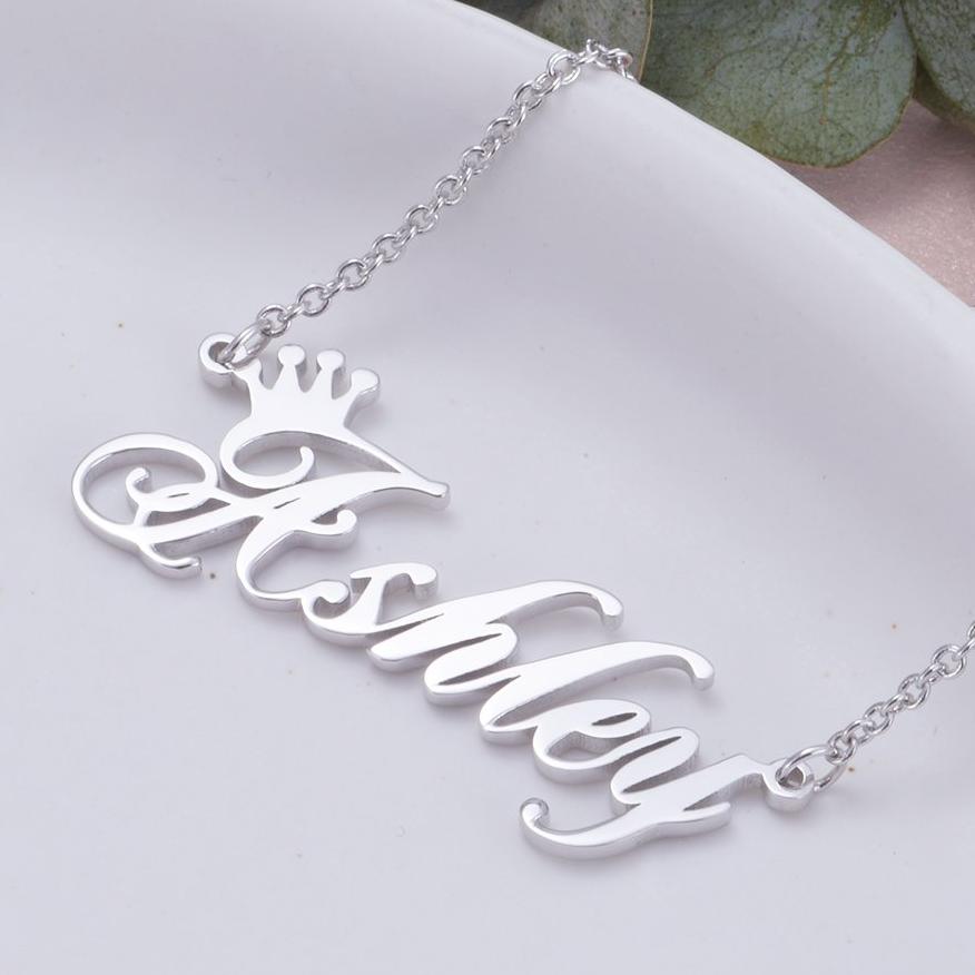 VVS Jewelry 14K Gold Custom Nameplate Choker