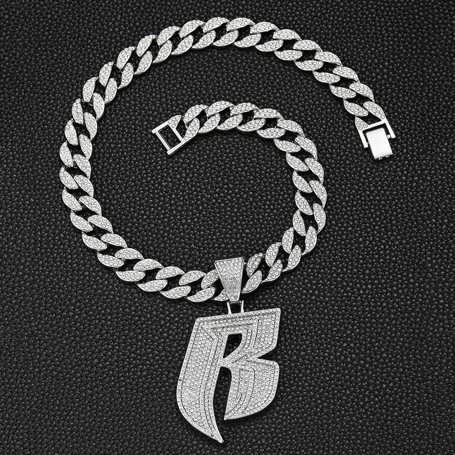 Ruff Ryder Pendant Cuban Chain