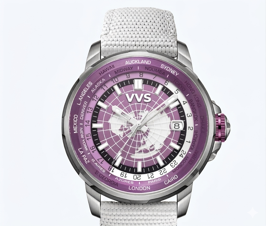 VVS Watches™ Voyager | Earth GMT