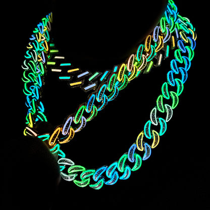 Glow In The Dark Cuban Chain