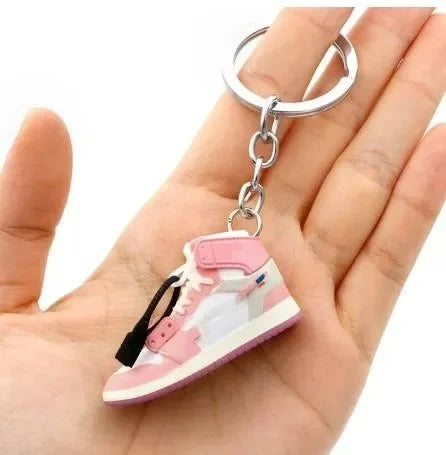 3D Mini Air Jordan Sneaker Keychain – Iconic Collectible Key Accessory