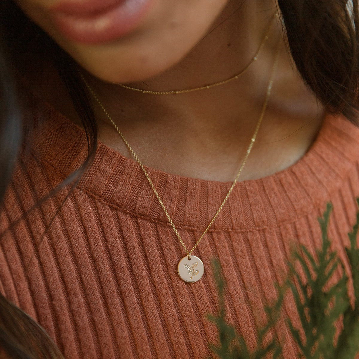 Birth Flower Necklace