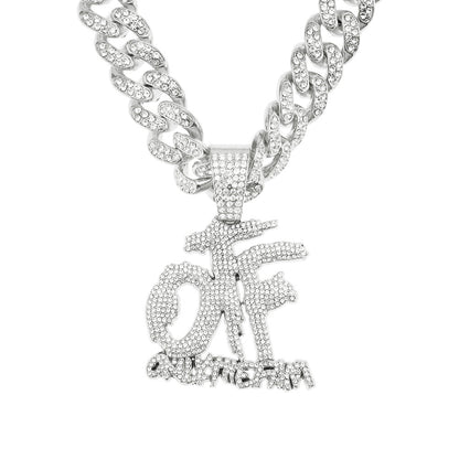 VVS Jewelry Lil Durk OTF "Seule la famille" Chaîne cubaine réplique