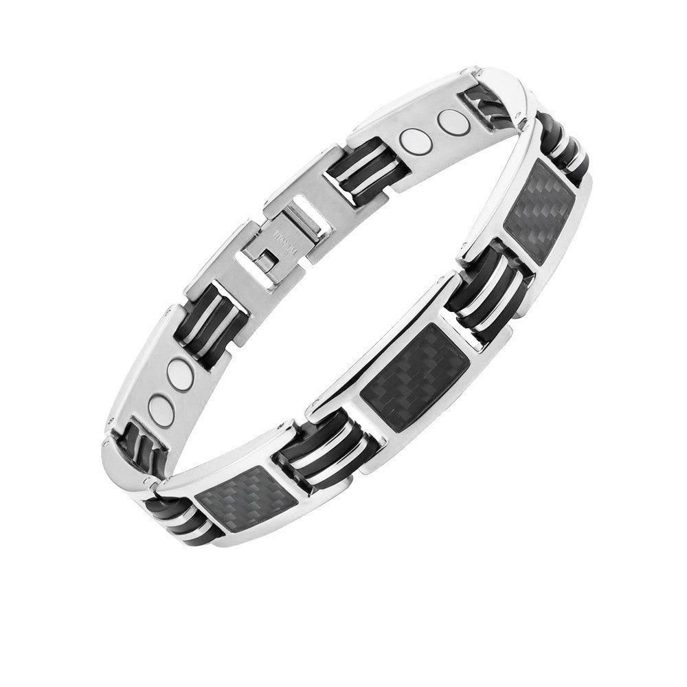 Magnetic Therapy Bracelet - Titanium