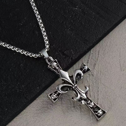 Skull Cross Necklace