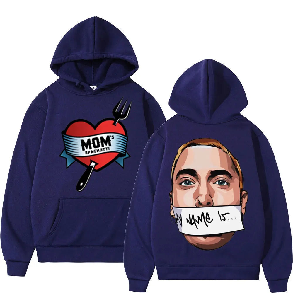 Eminem Mom's Spaghetti/My Name Is Graphic Hoodie