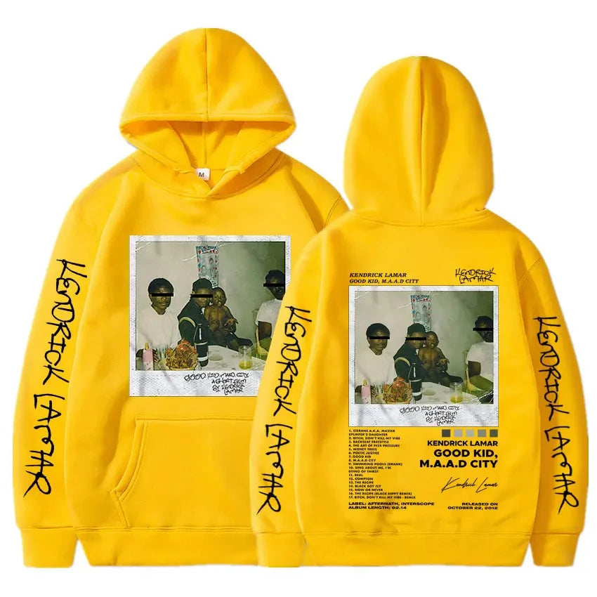 Kendrick Lamar Good Kid Album Graphic Hoodie