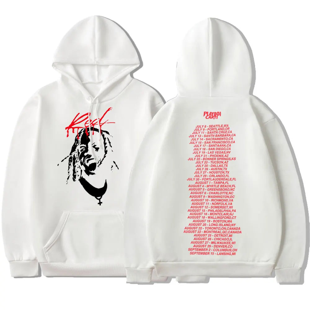 Playboi Carti Whole Lotta Red Graphic Hoodie