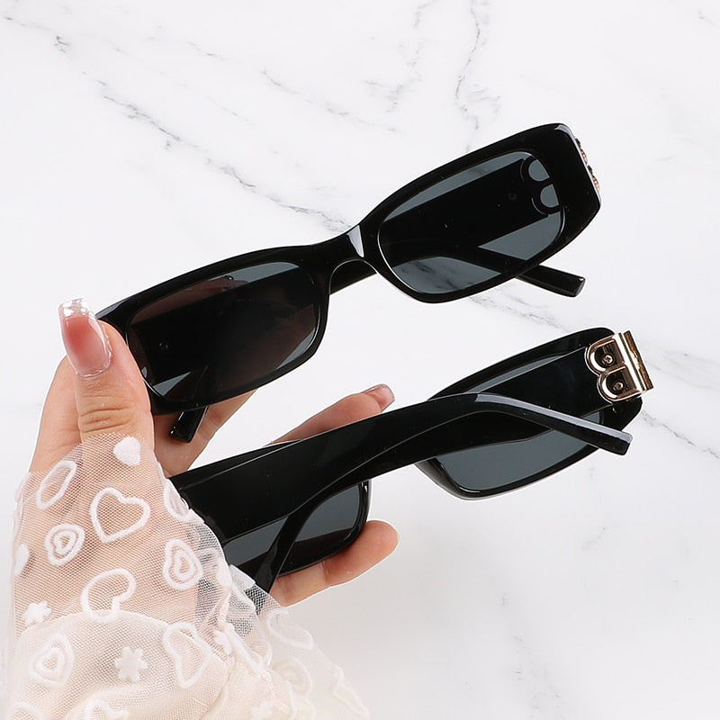 VVS Jewelry Rectangular Dynasty Sunglasses