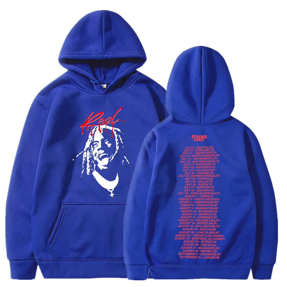 Playboi Carti Whole Lotta Red Graphic Hoodie