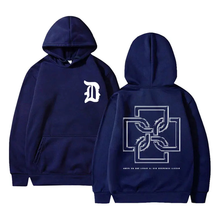 Duki Merch Graphic Hoodie