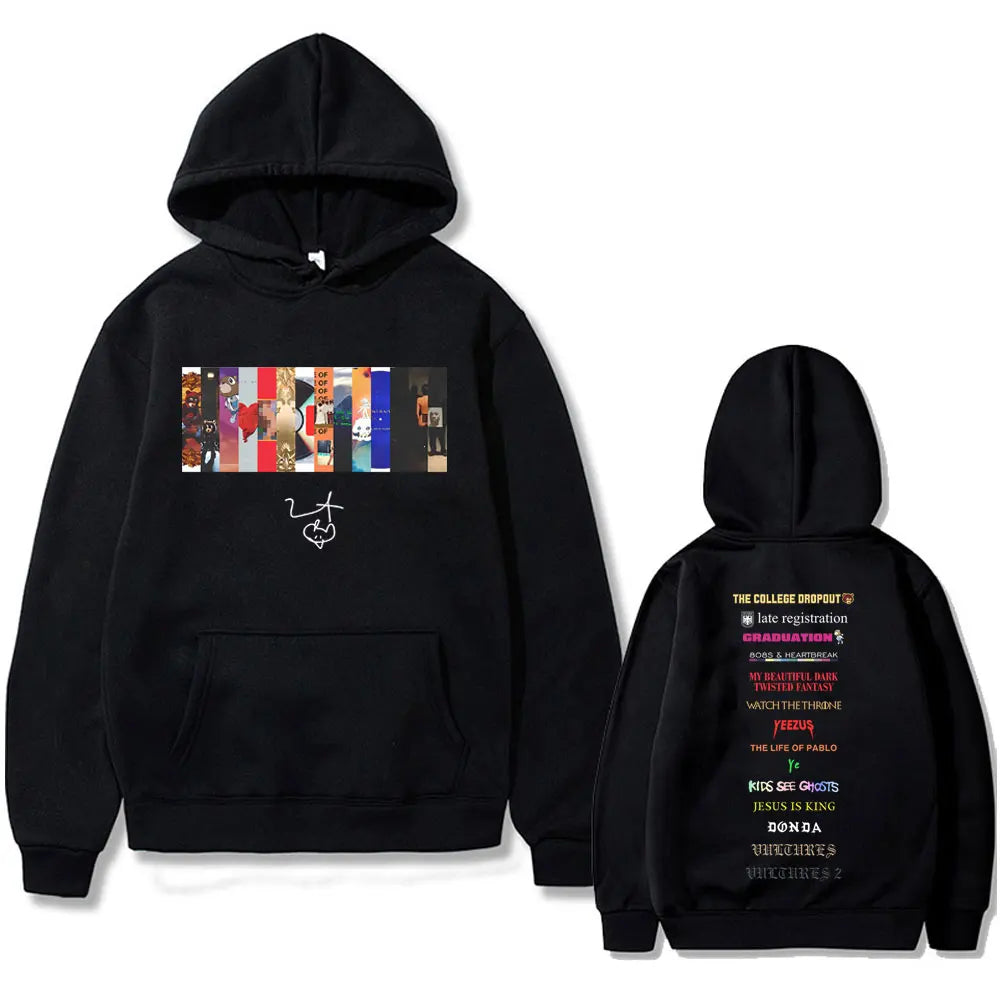 Kanye West Graduation Bear Graphic Hoodie