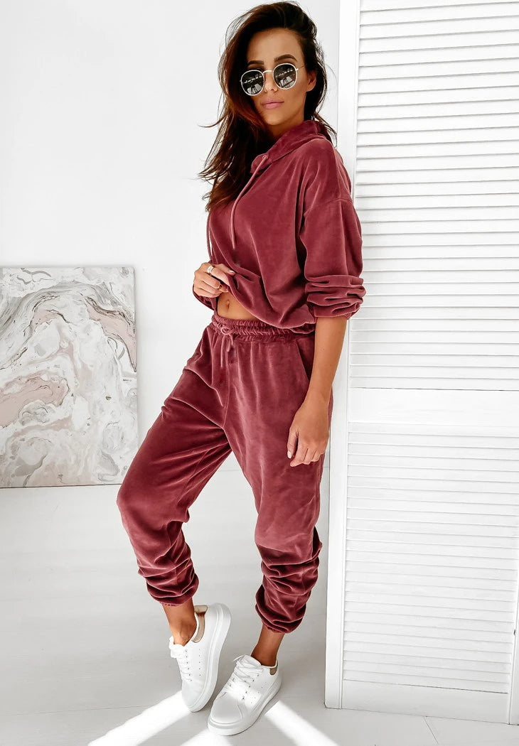 VVS Velvet Two Piece Set