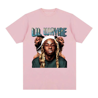 Rapper Lil Wayne Graphic T-shirt