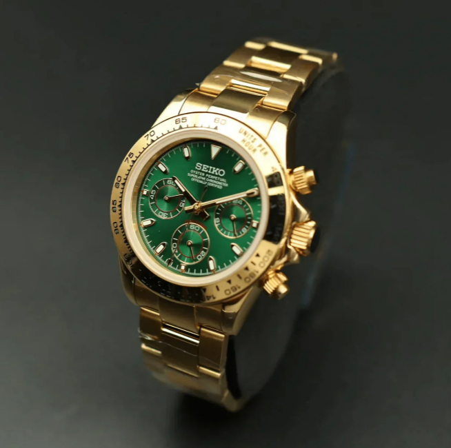 Seiktona Daytona | Gold Green