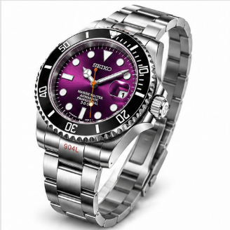 Seiko Mod Submariner| JOKER PURPLE