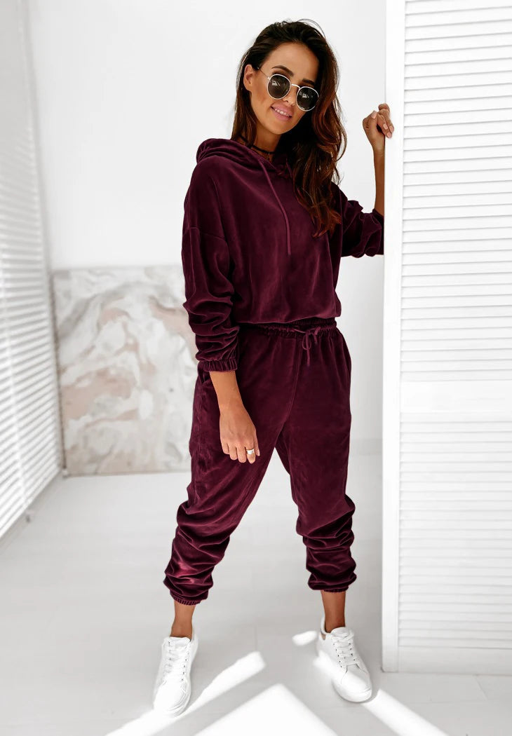 VVS Velvet Two Piece Set