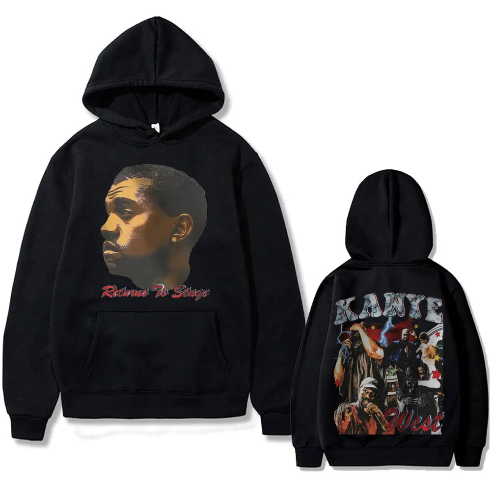 Kanye West Graduation Bear Graphic Hoodie