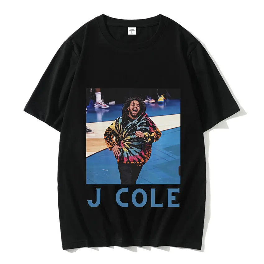 New J. Cole Rapper Vintage Graphic T-Shirt