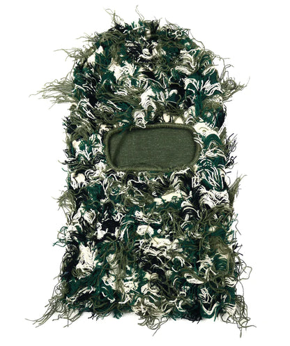 Camo Distressed Balaclava