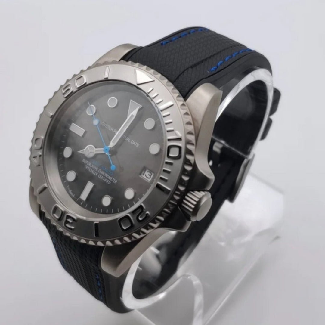 CUSTOM SEIKOSUB YACHT MASTER EDTION TITANIUM MOD - Monomods