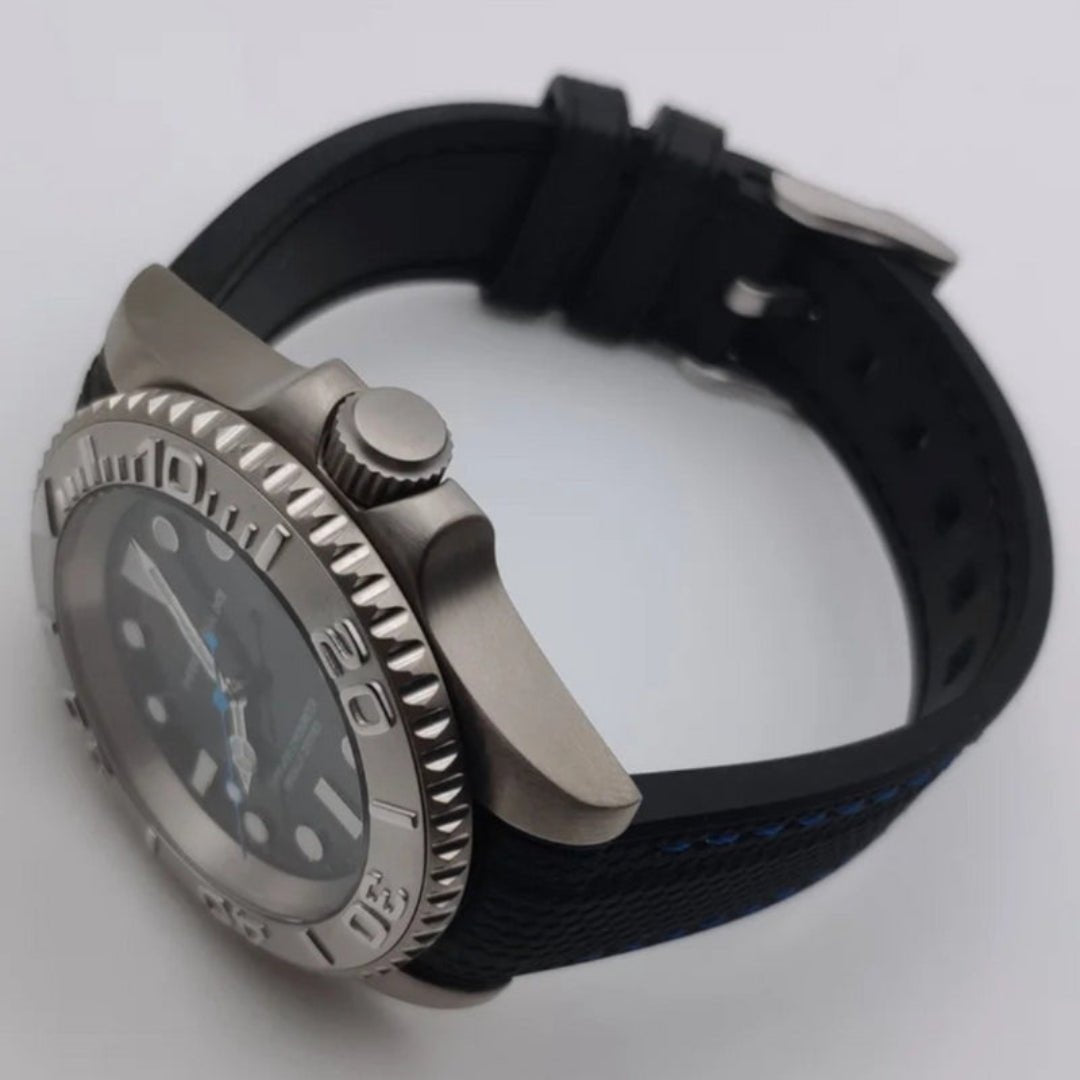 CUSTOM SEIKOSUB YACHT MASTER EDTION TITANIUM MOD - Monomods