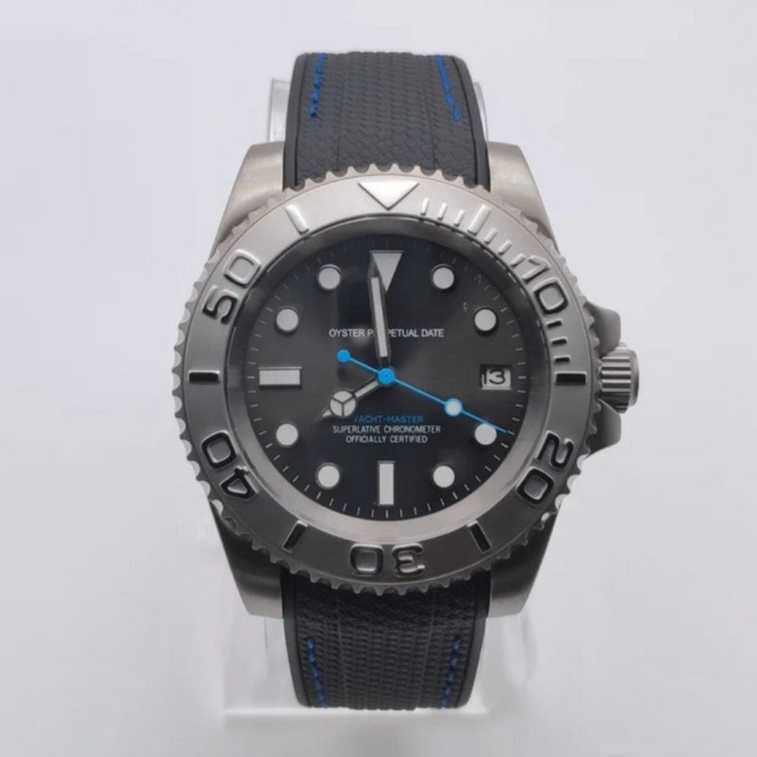 CUSTOM SEIKOSUB YACHT MASTER EDTION TITANIUM MOD - Monomods