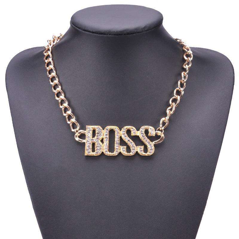 Hip Hop Fresh Jewelry hip hop jewelry Boss Cuban Link Necklace