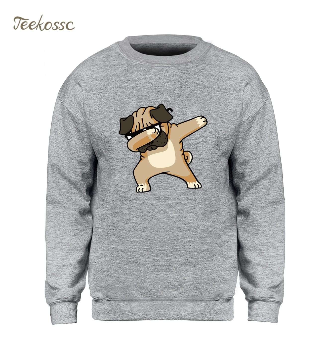 Hip Hop Fresh Jewelry hip hop jewelry Dabbin' Pug Sweatshirt