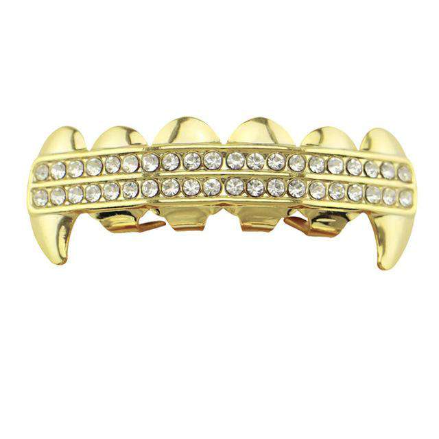 Hip Hop Fresh Jewelry hip hop jewelry gold top Brand New Grillz Got No Sleep