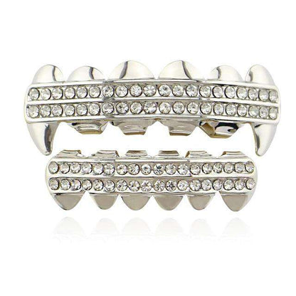 Hip Hop Fresh Jewelry hip hop jewelry Silver Sets Brand New Grillz Got No Sleep