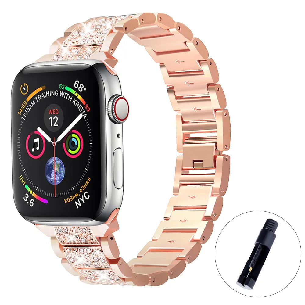 Bling Diamond Apple Watch Band