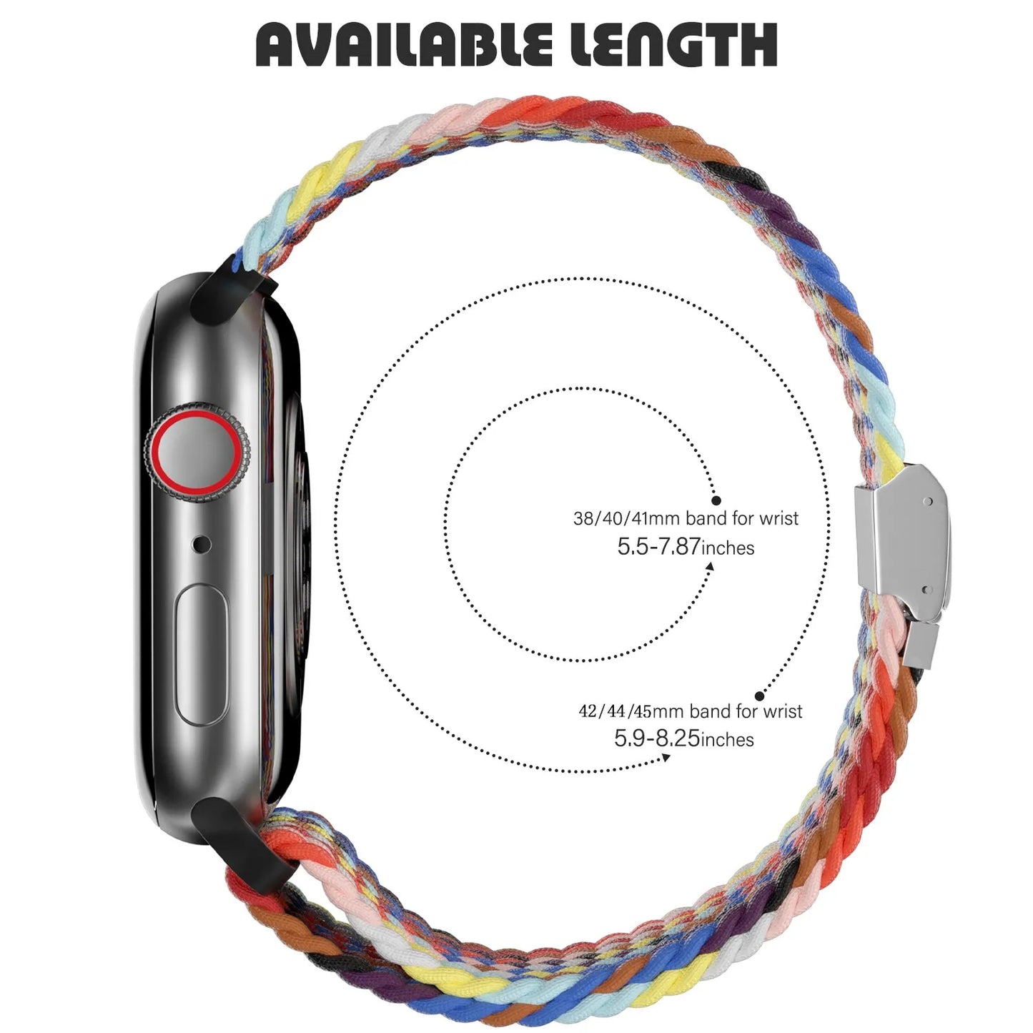 2 for 1 Braided Loop Apple Watch Band - BOGO