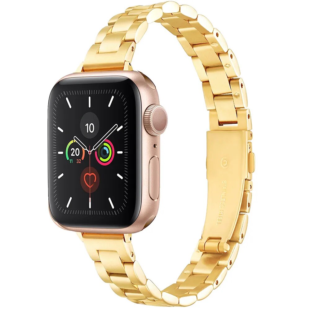 Stainless Steel Classic Link Apple Watch Band