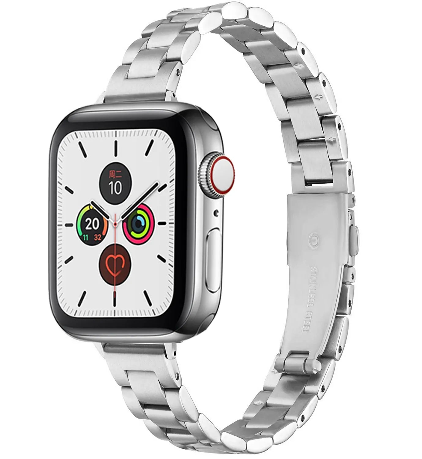 Stainless Steel Classic Link Apple Watch Band