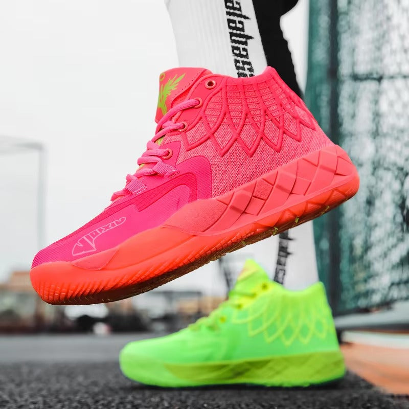 Chaussures de basket-ball haute performance pour intérieur/extérieur VVS Spark - Adhérence améliorée et soutien du coussin