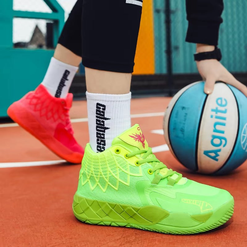 Chaussures de basket-ball haute performance pour intérieur/extérieur VVS Spark - Adhérence améliorée et soutien du coussin