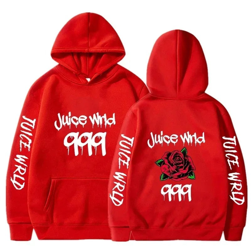 High-Demand Juice WRLD 999 Graphic Pullover Hoodie