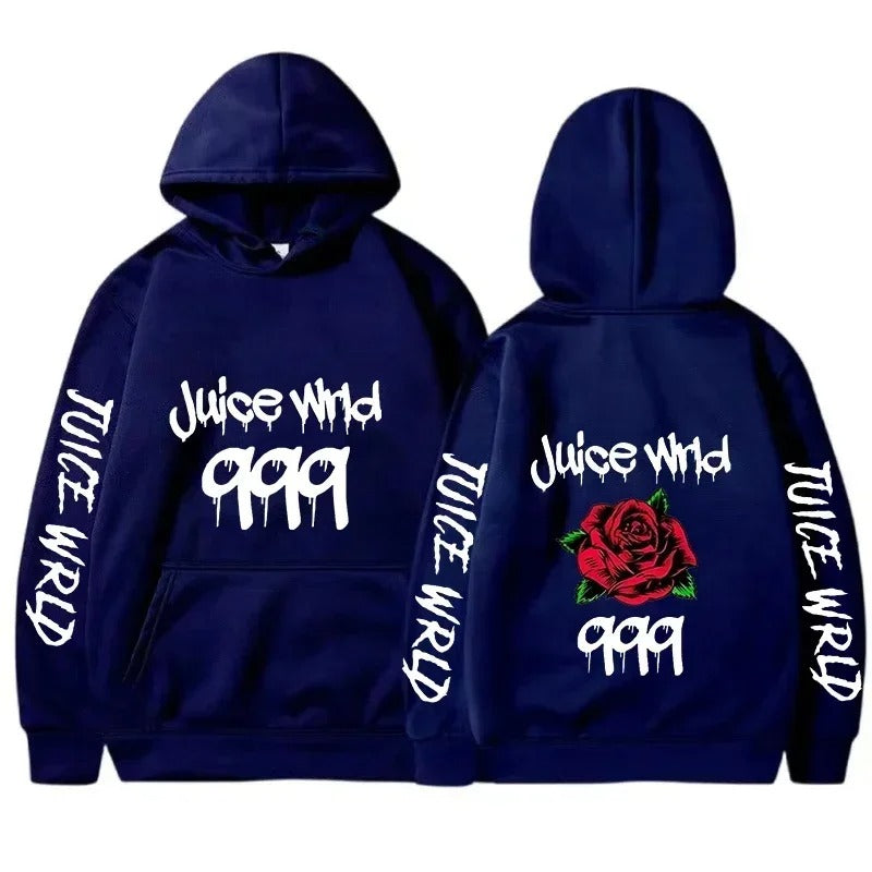 High-Demand Juice WRLD 999 Graphic Pullover Hoodie