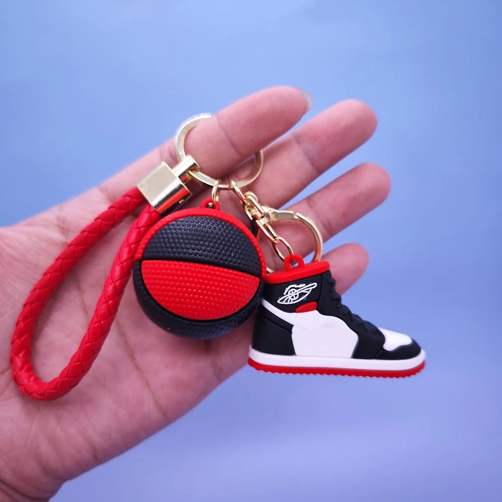 High-Detail Air Jordan Keychain – Perfect for Bags, Keys, and More