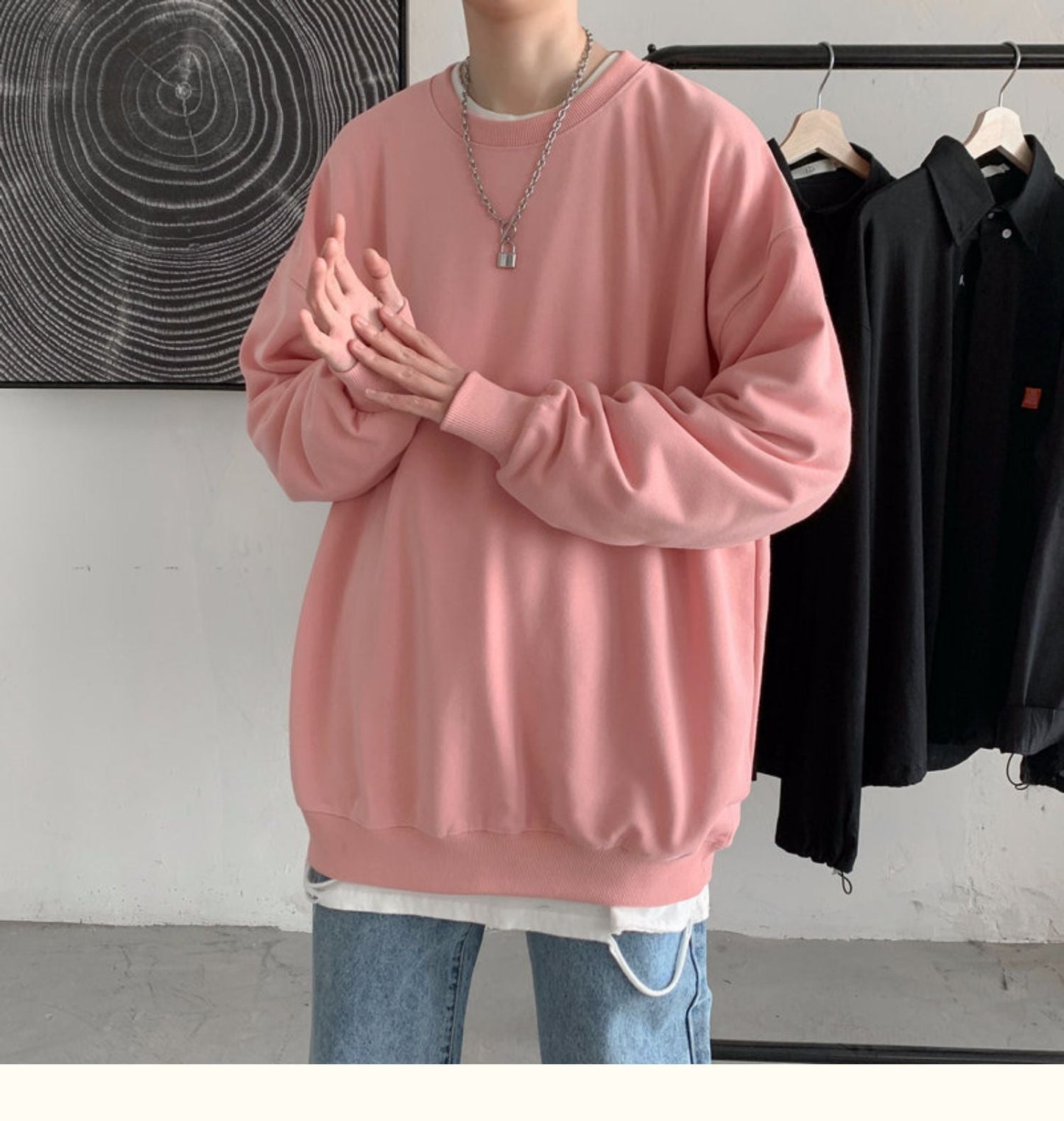 CrewCode Oversized Sweatshirt