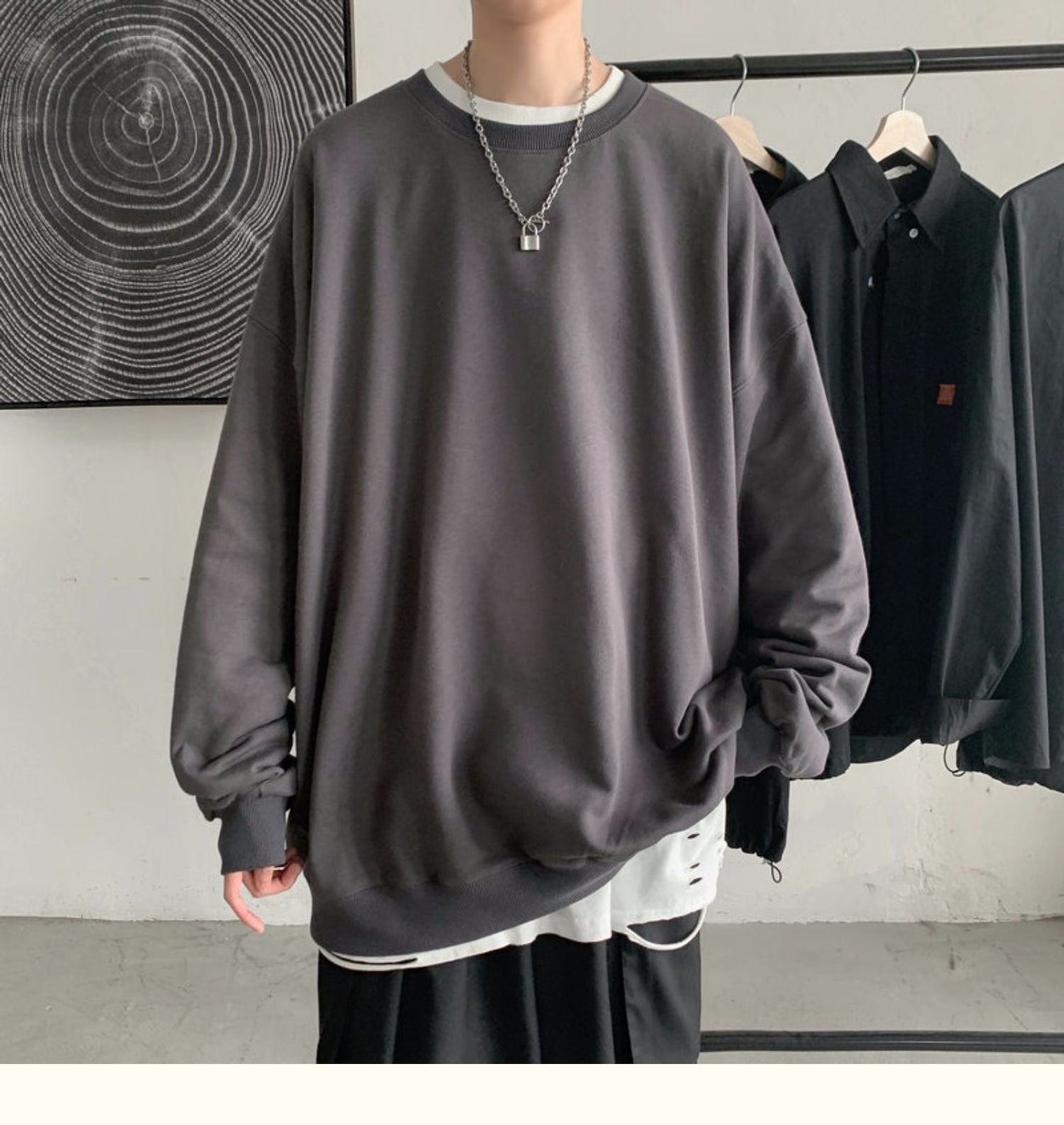 CrewCode Oversized Sweatshirt