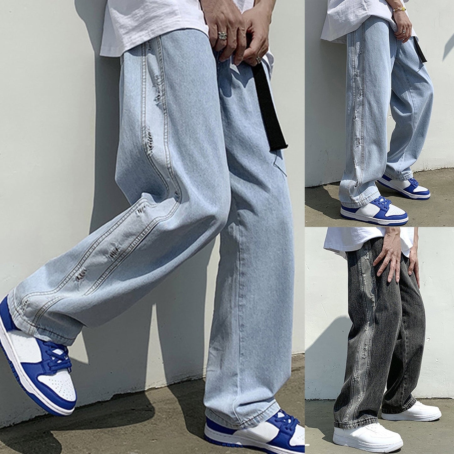 OG Baggy Denim Wide Leg Streetwear Style Pants