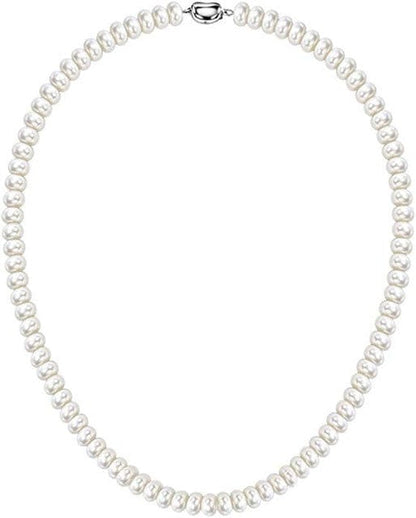VVS Jewelry hip hop jewelry 9-10mm / 20 Inches 7mm-10mm Large Cultured Pearl Necklace
