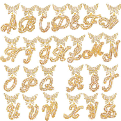 VVS Jewelry hip hop jewelry Bling Butterfly Letter Cuban Link Chain