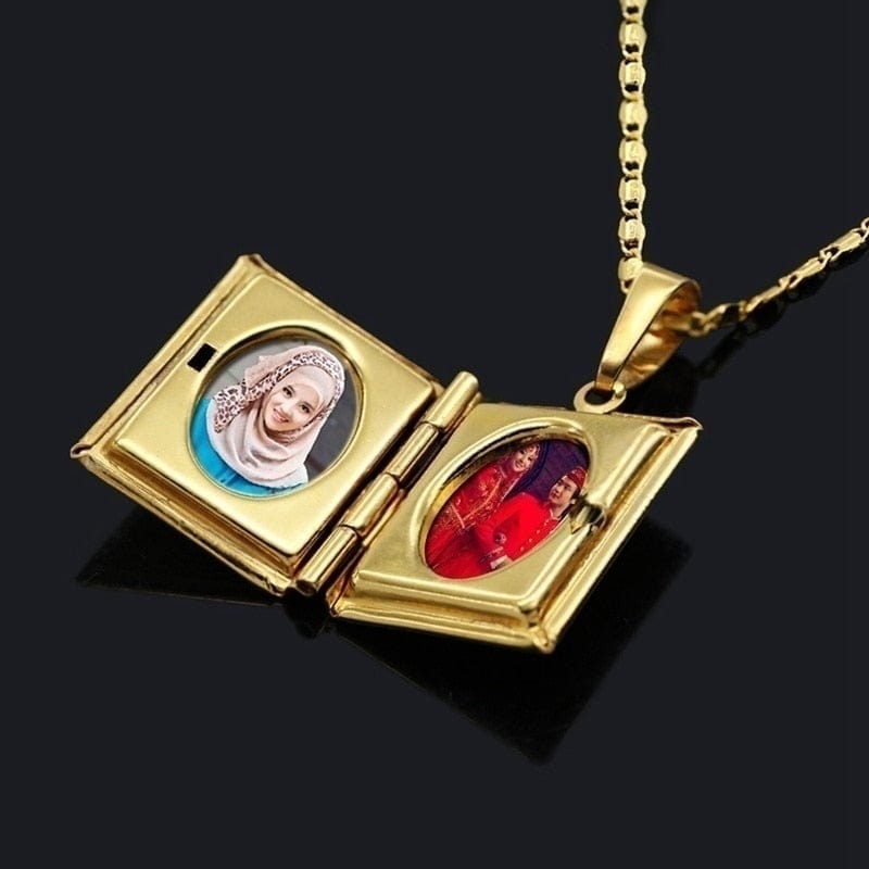 VVS Jewelry hip hop jewelry custom Quran Photo Pendant Necklace